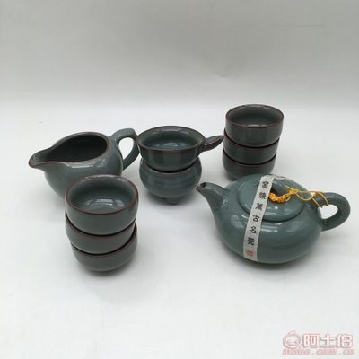 【君偉茶具廠家直銷十頭哥窯茶具套裝批發(fā)禮品功夫茶具套裝禮盒茶具批發(fā)10頭】臨沂商城苗偉杯業(yè)商行 - 產(chǎn)品庫