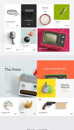 電子商務商城網站模板產品列表的設計與實現